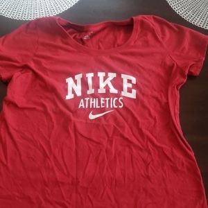 XL Womens Red Nike Shirt